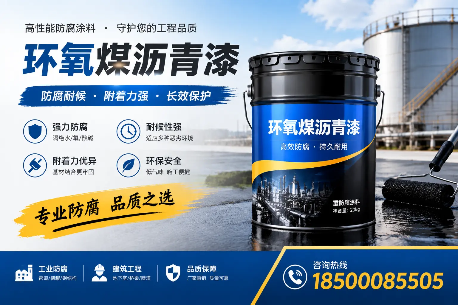 如何选择适合的环氧煤沥青漆？北海市场选型指南